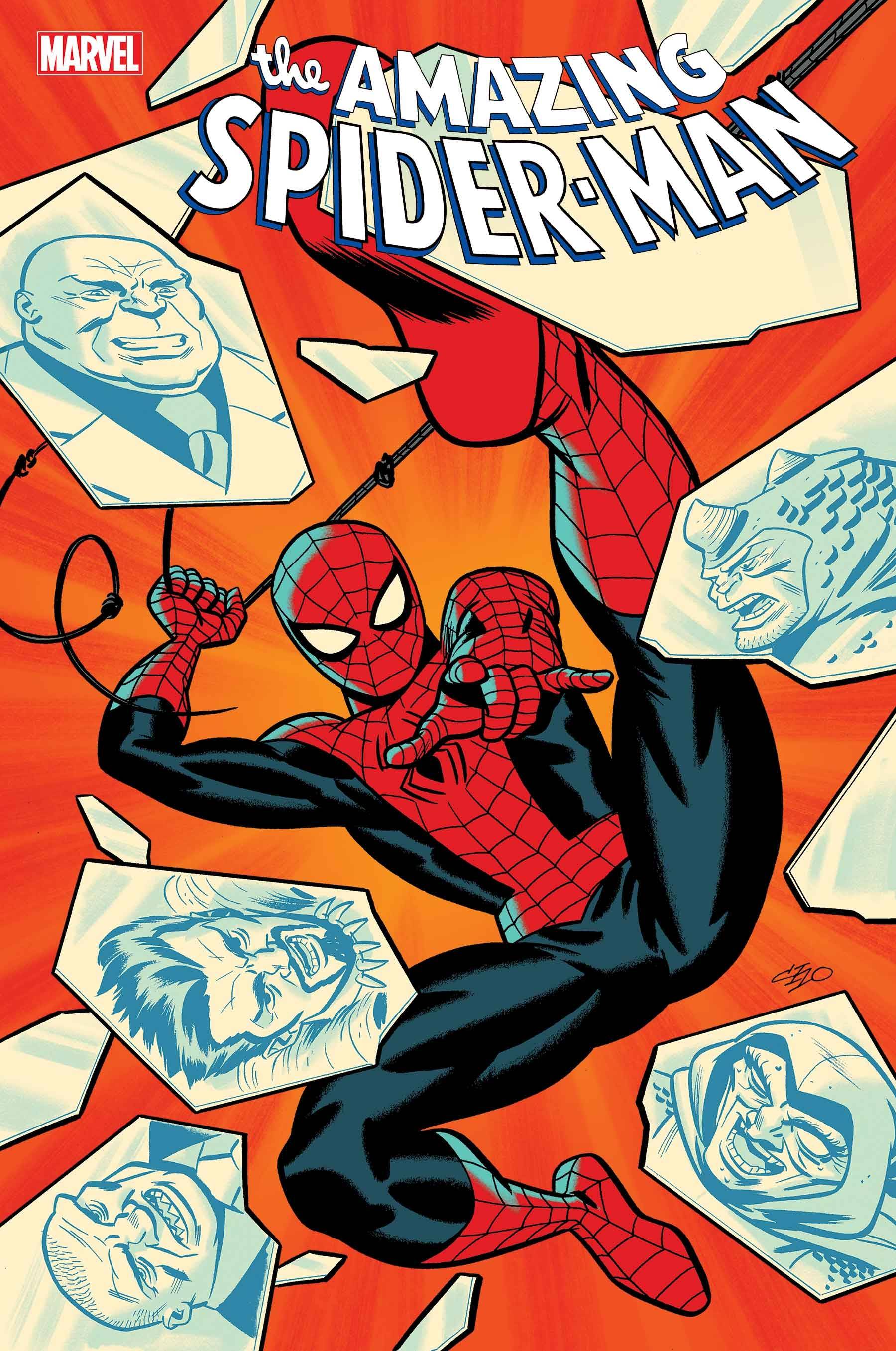 Portada de un comic de Spiderman